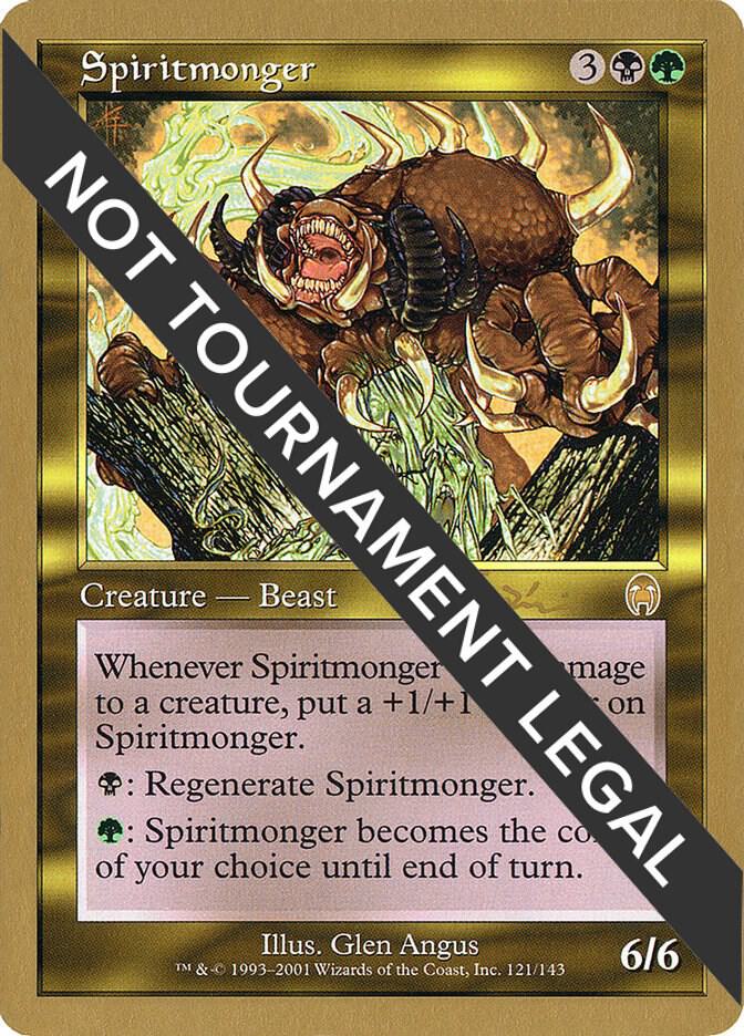 Spiritmonger - 2001 Jan Tomcani (APC) [World Championship Decks]