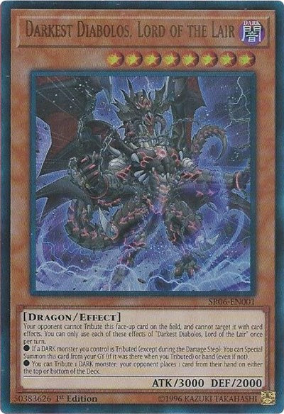 Darkest Diabolos, Lord of the Lair (SR06-EN001) [Structure Deck: Lair of Darkness]