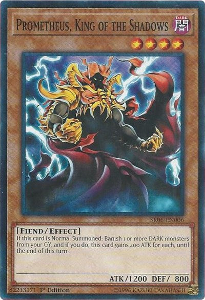 Prometheus, King of the Shadows (SR06-EN006) [Structure Deck: Lair of Darkness]