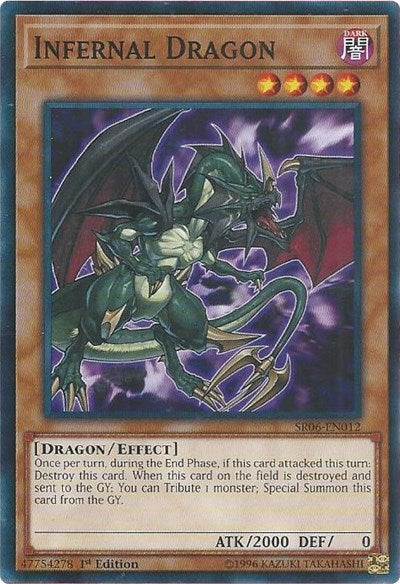 Infernal Dragon (SR06-EN012) [Structure Deck: Lair of Darkness]