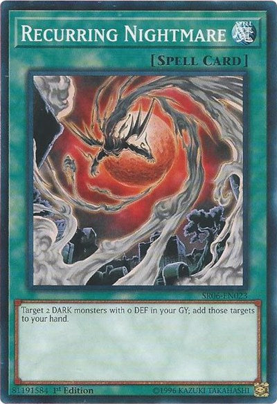 Recurring Nightmare (SR06-EN023) [Structure Deck: Lair of Darkness]