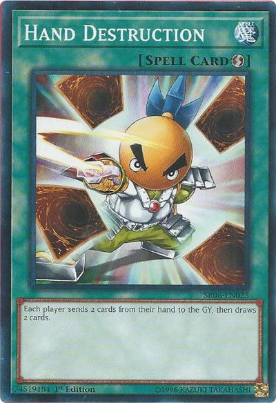 Hand Destruction (SR06-EN025) [Structure Deck: Lair of Darkness]