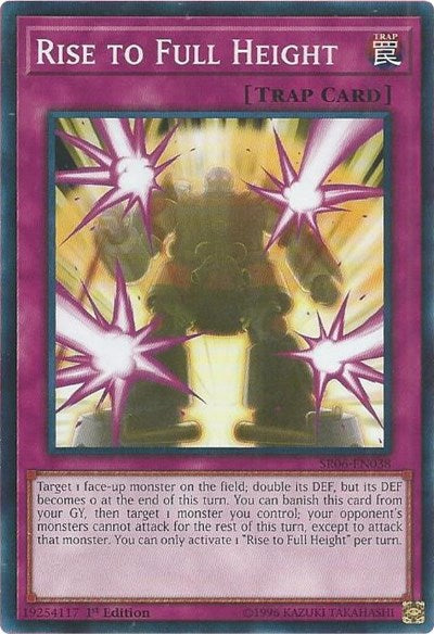 Rise to Full Height (SR06-EN038) [Structure Deck: Lair of Darkness]