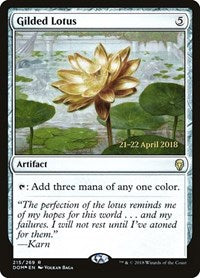 Gilded Lotus (215) [Prerelease Cards]