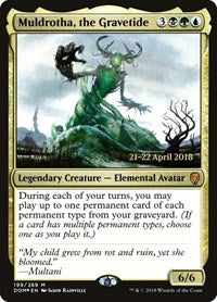 Muldrotha, the Gravetide (199) [Prerelease Cards]