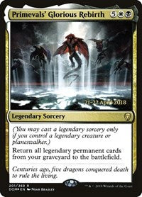 Primevals' Glorious Rebirth (201) [Prerelease Cards]