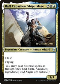 Raff Capashen, Ship's Mage (202) [Prerelease Cards]