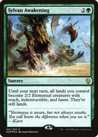 Sylvan Awakening (183) [Prerelease Cards]