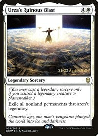 Urza's Ruinous Blast (39) [Prerelease Cards]