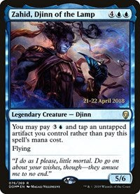 Zahid, Djinn of the Lamp (76) [Prerelease Cards]