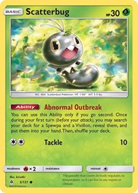 Scatterbug (5) (5/131) [SM - Forbidden Light]