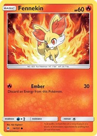 Fennekin (14) (14/131) [SM - Forbidden Light]