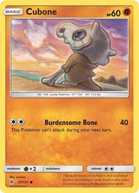 Cubone (57/131) [SM - Forbidden Light]