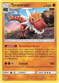 Tyrantrum (69/131) [SM - Forbidden Light]
