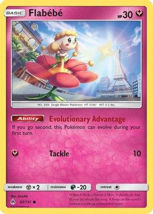 Flabebe (83) 083/131  SM  Forbidden Light - Common