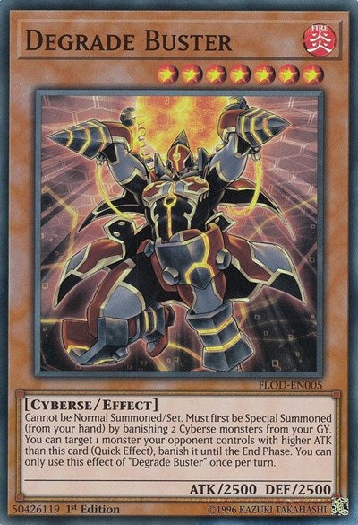 Degrade Buster (FLOD-EN005) [Flames of Destruction]