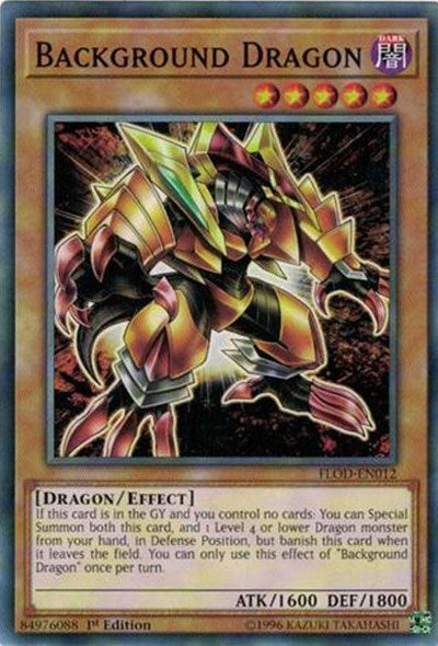 Background Dragon (FLOD-EN012) [Flames of Destruction]