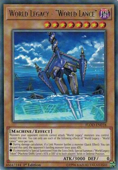 World Legacy - "World Lance" (FLOD-EN018) [Flames of Destruction]