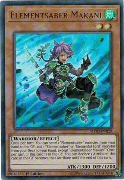 Elementsaber Makani (FLOD-EN020) [Flames of Destruction]