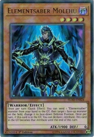Elementsaber Molehu (FLOD-EN024) [Flames of Destruction]