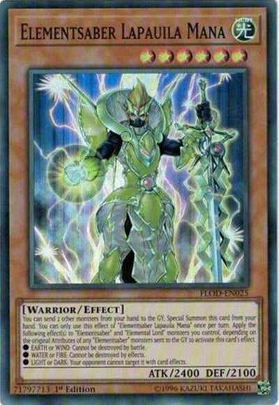 Elementsaber Lapauila Mana (FLOD-EN025) [Flames of Destruction]