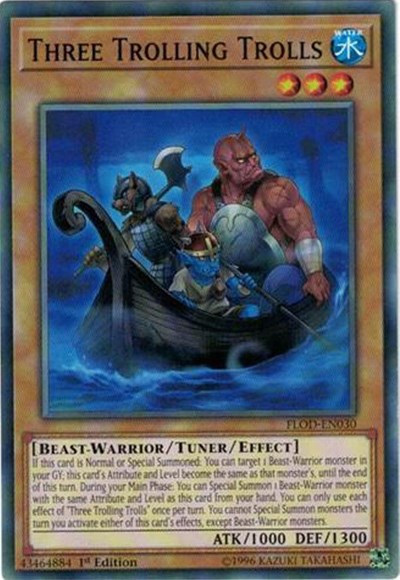 Three Trolling Trolls (FLOD-EN030) [Flames of Destruction]