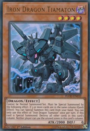 Iron Dragon Tiamaton (FLOD-EN032) - Flames of Destruction Unlimited