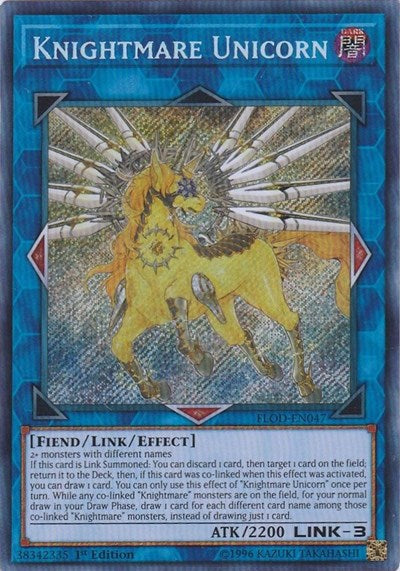 Knightmare Unicorn (FLOD-EN047) [Flames of Destruction]
