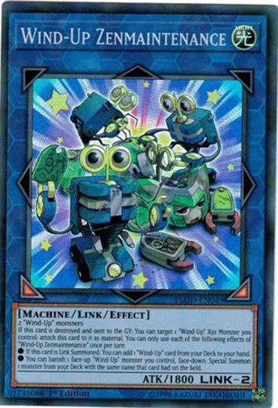 Wind-Up Zenmaintenance (FLOD-EN049) [Flames of Destruction]
