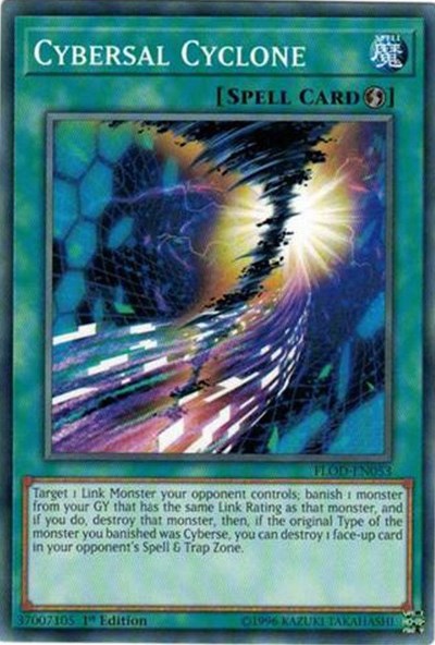 Cybersal Cyclone (FLOD-EN053) [Flames of Destruction]