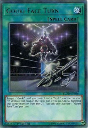 Gouki Face Turn (FLOD-EN056) - Flames of Destruction 1st Edition