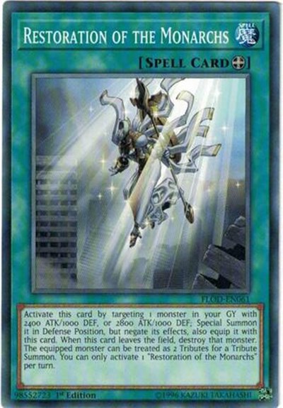 Restoration of the Monarchs (FLOD-EN061) [Flames of Destruction]