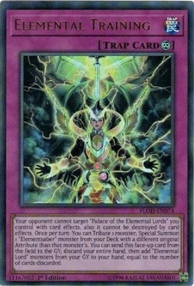 Elemental Training (FLOD-EN074) [Flames of Destruction]