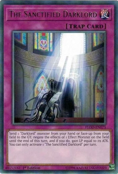 The Sanctified Darklord (FLOD-EN075) [Flames of Destruction]