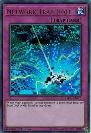 Network Trap Hole (FLOD-EN076) - Flames of Destruction 1st Edition