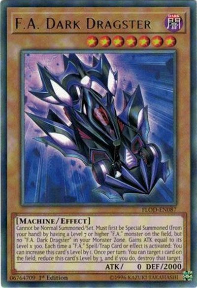 F.A. Dark Dragster (FLOD-EN087) [Flames of Destruction]