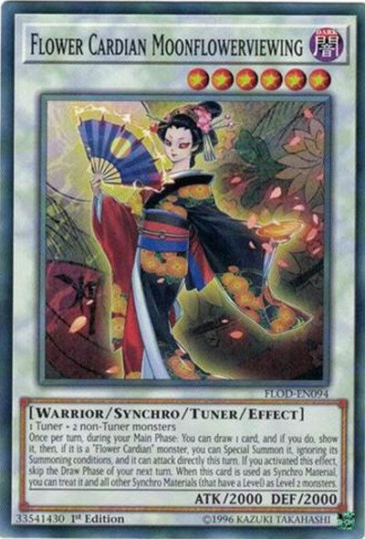 Flower Cardian Moonflowerviewing (FLOD-EN094) [Flames of Destruction]