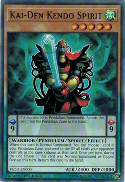 Kai-Den Kendo Spirit (FLOD-EN000) [Flames of Destruction]