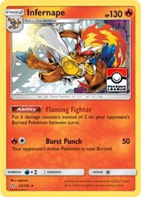 Infernape - 23/156 (Pokemon League) (023/156) [League & Championship Cards]