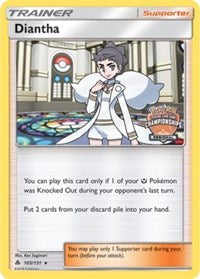 Diantha - 105/131 (Regional Championships) (105/131) [League & Championship Cards]