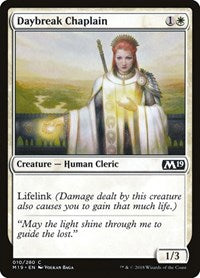 Daybreak Chaplain (10) [Core Set 2019]