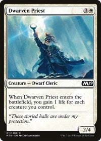 Dwarven Priest (11) [Core Set 2019]