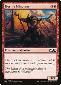 Hostile Minotaur (147) [Core Set 2019]