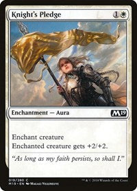 Knight's Pledge (19) [Core Set 2019]