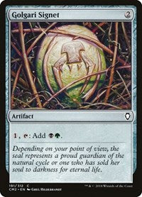Golgari Signet (191) (191) [Commander Anthology Volume II]