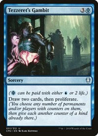 Tezzeret's Gambit (51) [Commander Anthology Volume II]