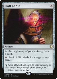 Staff of Nin (221) [Commander Anthology Volume II]