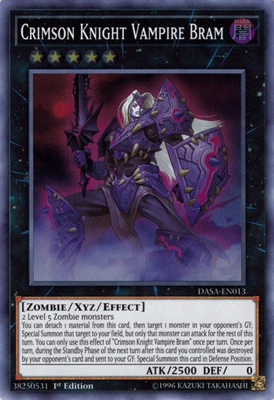 Crimson Knight Vampire Bram (DASA-EN013) [Dark Saviors]