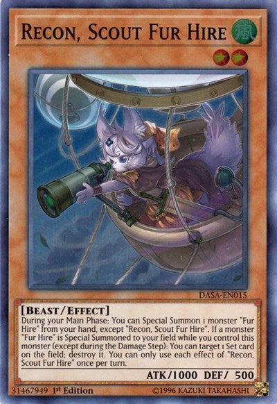 Recon, Scout Fur Hire (DASA-EN015) [Dark Saviors]