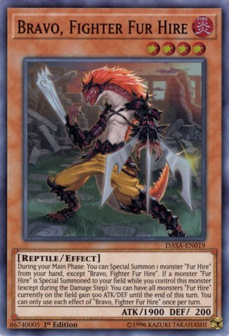 Bravo, Fighter Fur Hire (DASA-EN019) [Dark Saviors]